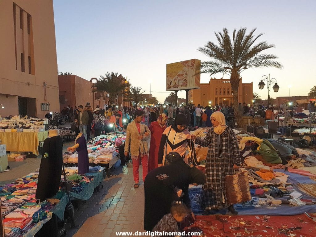 Al-Mouahidine Square in Ouarzazate