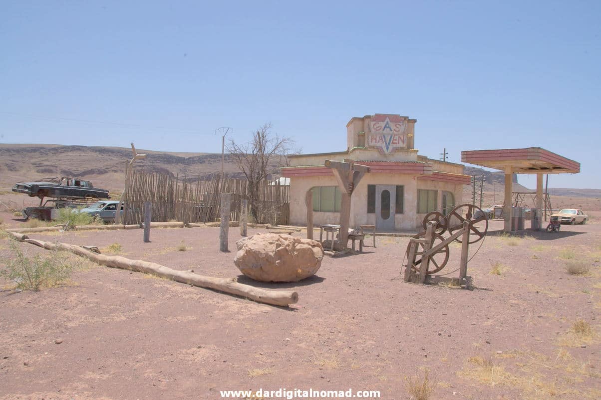 Hills Have Eyes Gas Station • Dar Digital Nomad