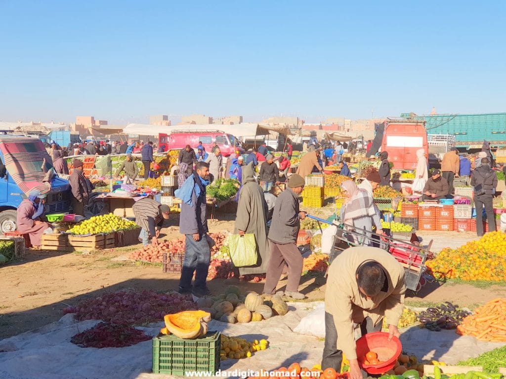 Sunday Market in Ouarzazate